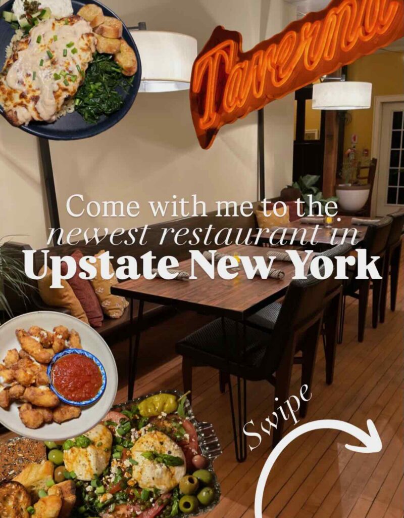 Place to eat in the Catskills: Taverna restaurant in Hurleyville