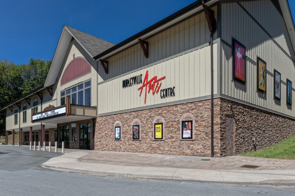 Exterior view of the Hurleyville Arts Centre. 